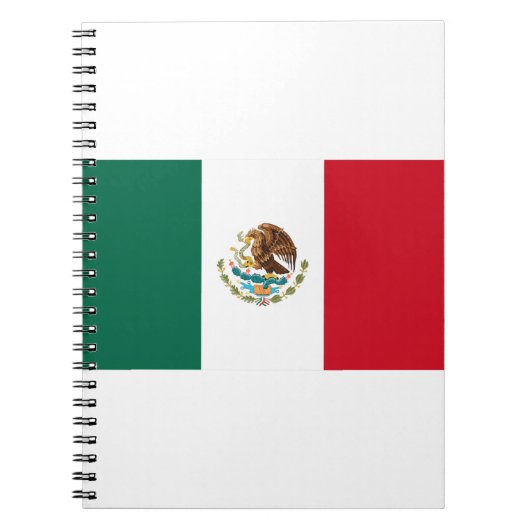Carnet Drapeau du Mexique (Devant)