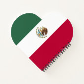 Carnet Drapeau du Mexique (Dos)