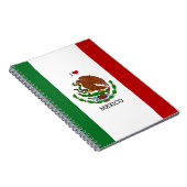 Carnet Drapeau du Mexique (Côté Droit)