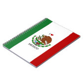 Carnet Drapeau du Mexique (Côté gauche)