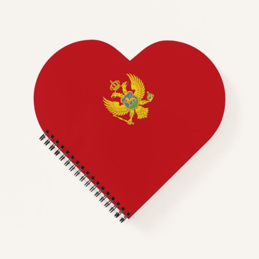 Carnet Drapeau du Monténégro (Devant)