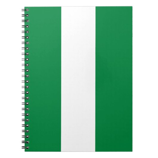 Carnet Drapeau du Nigeria (Devant)