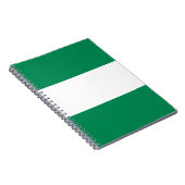 Carnet Drapeau du Nigeria (Côté Droit)