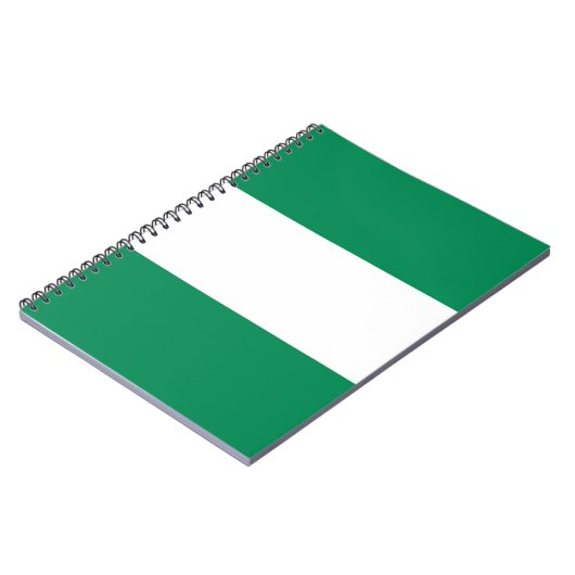 Carnet Drapeau du Nigeria (Côté gauche)
