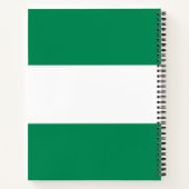 Carnet Drapeau du Nigeria (Dos)