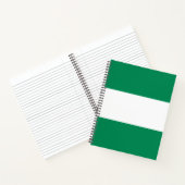 Carnet Drapeau du Nigeria (Intérieur)