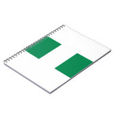 Carnet Drapeau du Nigéria (Côté gauche)
