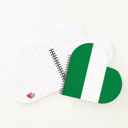 Carnet Drapeau du Nigeria (Intérieur)