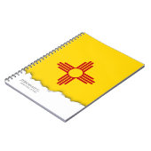 Carnet Drapeau du Nouveau Mexique (Côté gauche)