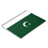Carnet Drapeau du Pakistan (Côté gauche)