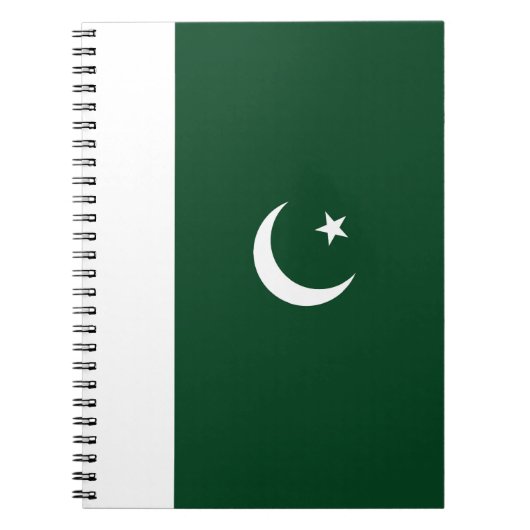 Carnet Drapeau du Pakistan (Devant)