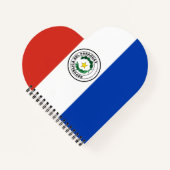 Carnet Drapeau du Paraguay (Devant)