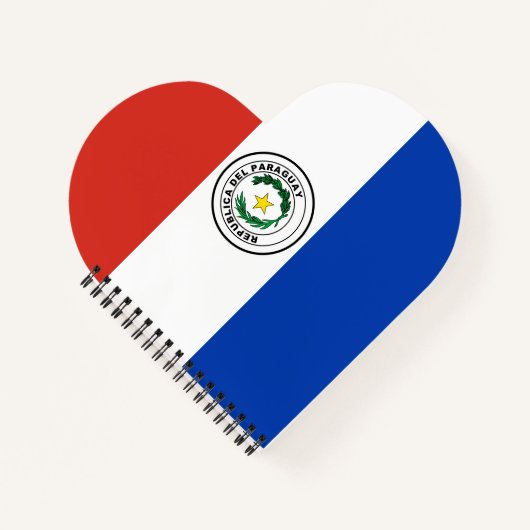 Carnet Drapeau du Paraguay (Devant)