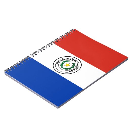 Carnet Drapeau du Paraguay (Côté gauche)