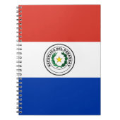 Carnet Drapeau du Paraguay (Devant)