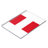 Carnet Drapeau du Pérou (Côté gauche)