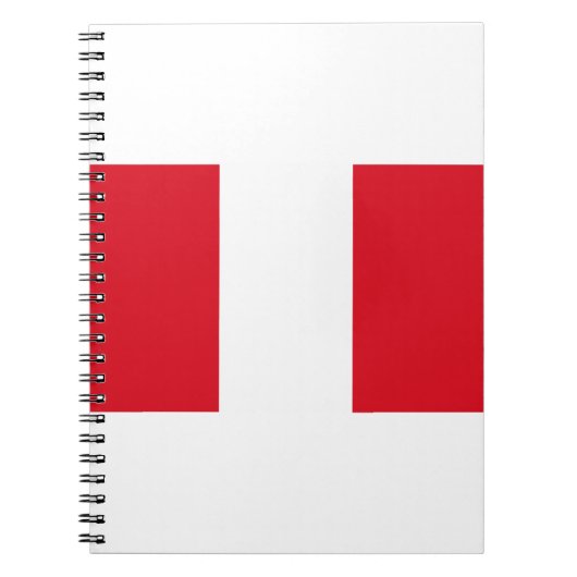Carnet Drapeau du Pérou (Devant)