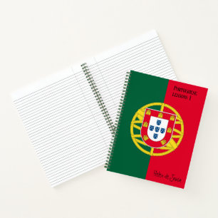 Carnet Drapeau du Portugal pour jour férié au Portugal