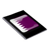 Carnet Drapeau du Qatar (Côté Droit)