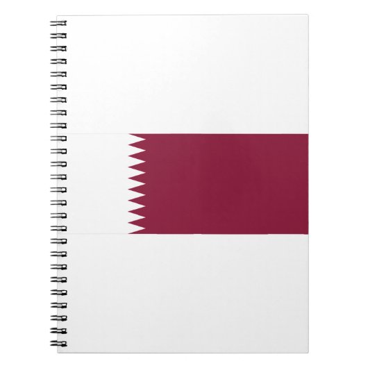 Carnet Drapeau du Qatar (Devant)