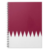 Carnet Drapeau du Qatar (Devant)
