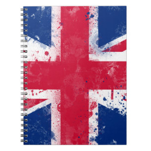 Carnet Drapeau du Royaume-Uni ou de l'Union Jack