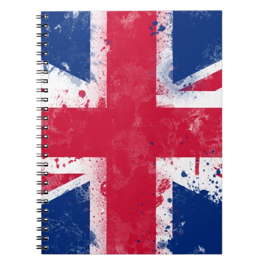 Carnet Drapeau du Royaume-Uni ou de l'Union Jack (Devant)