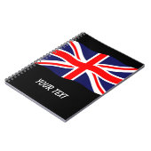 Carnet Drapeau du Royaume-Uni + vos idées (Côté gauche)