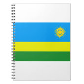 Carnet drapeau du rwanda (Devant)