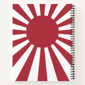 Carnet Drapeau du soleil levant impérial du Japon, Edo à  (Dos)