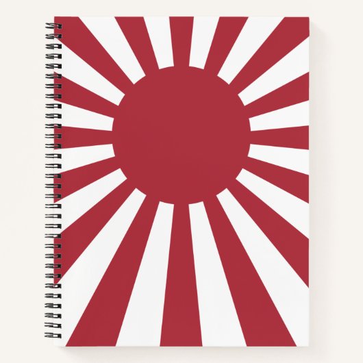 Carnet Drapeau du soleil levant impérial du Japon, Edo à  (Devant)