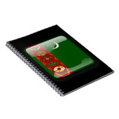 Carnet Drapeau du Turkménistan (Côté Droit)