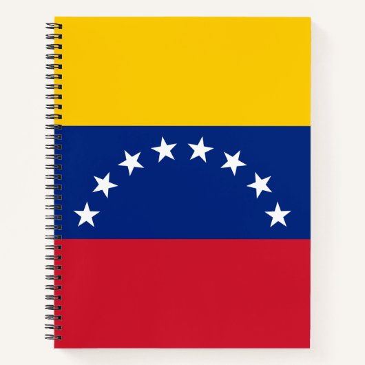 Carnet Drapeau du Venezuela (Devant)