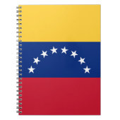 Carnet Drapeau du Venezuela (Devant)