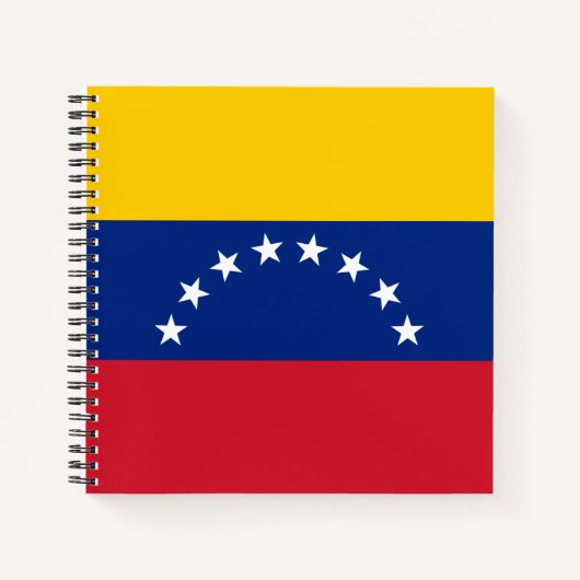 Carnet Drapeau du Venezuela (Devant)