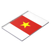 Carnet Drapeau du Viet Nam (Côté gauche)