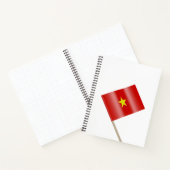 Carnet Drapeau du Vietnam (Intérieur)