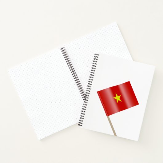Carnet Drapeau du Vietnam (Intérieur)