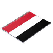 Carnet Drapeau du Yémen (Côté gauche)