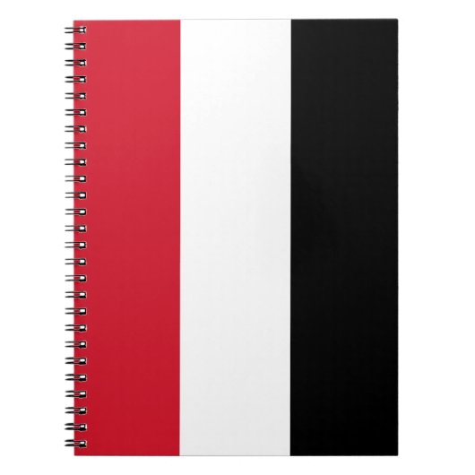Carnet Drapeau du Yémen (Devant)