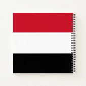 Carnet Drapeau du Yémen (Dos)