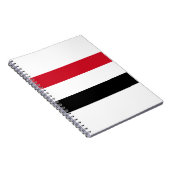 Carnet Drapeau du Yémen (Côté Droit)