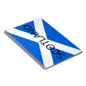 Carnet Drapeau écossais (Côté Droit)