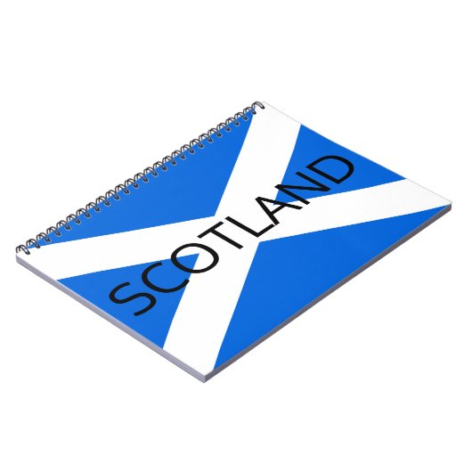 Carnet Drapeau écossais (Côté gauche)