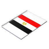 Carnet Drapeau égyptien (Côté gauche)