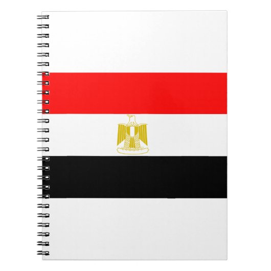 Carnet Drapeau égyptien (Devant)