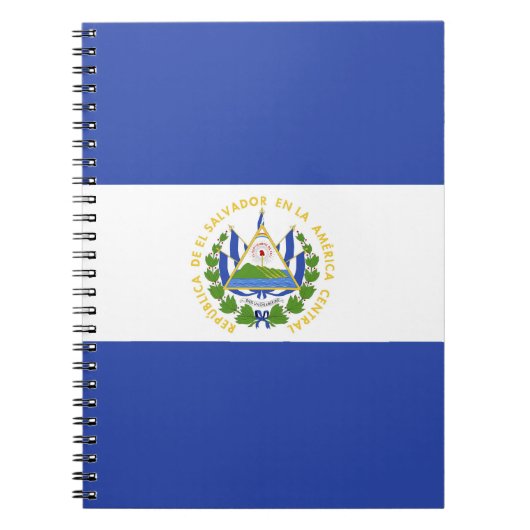 Carnet Drapeau El Salvador (Devant)
