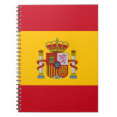 Carnet Drapeau Espagne (Devant)