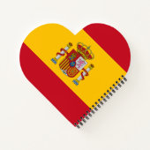 Carnet Drapeau Espagne (Dos)