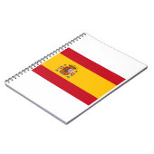 Carnet Drapeau Espagne (Côté gauche)